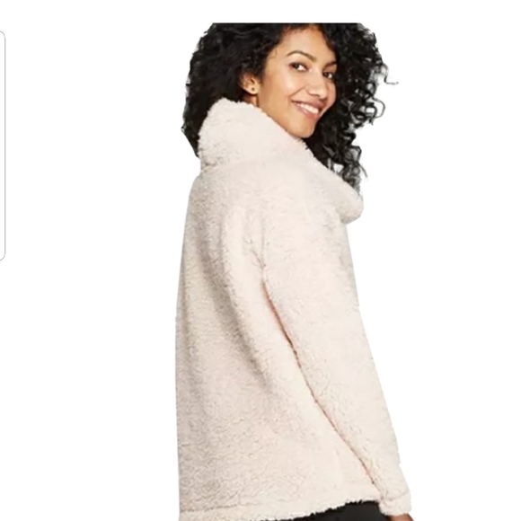a new day Sweaters - A New Day Sherpa Pullover Sweater